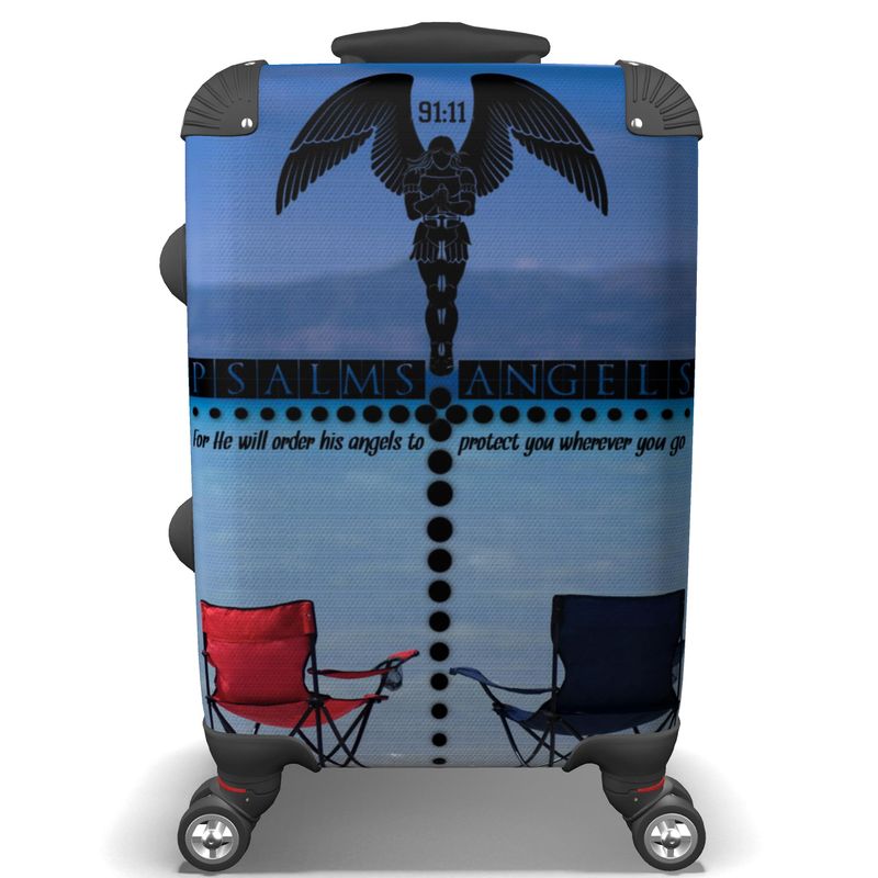 Psalms Angels Cabin Approved Suitcase Contra