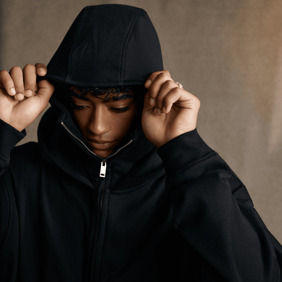 Windproof Zip-Up Face Mask Hoodie Psalms-Angels.com