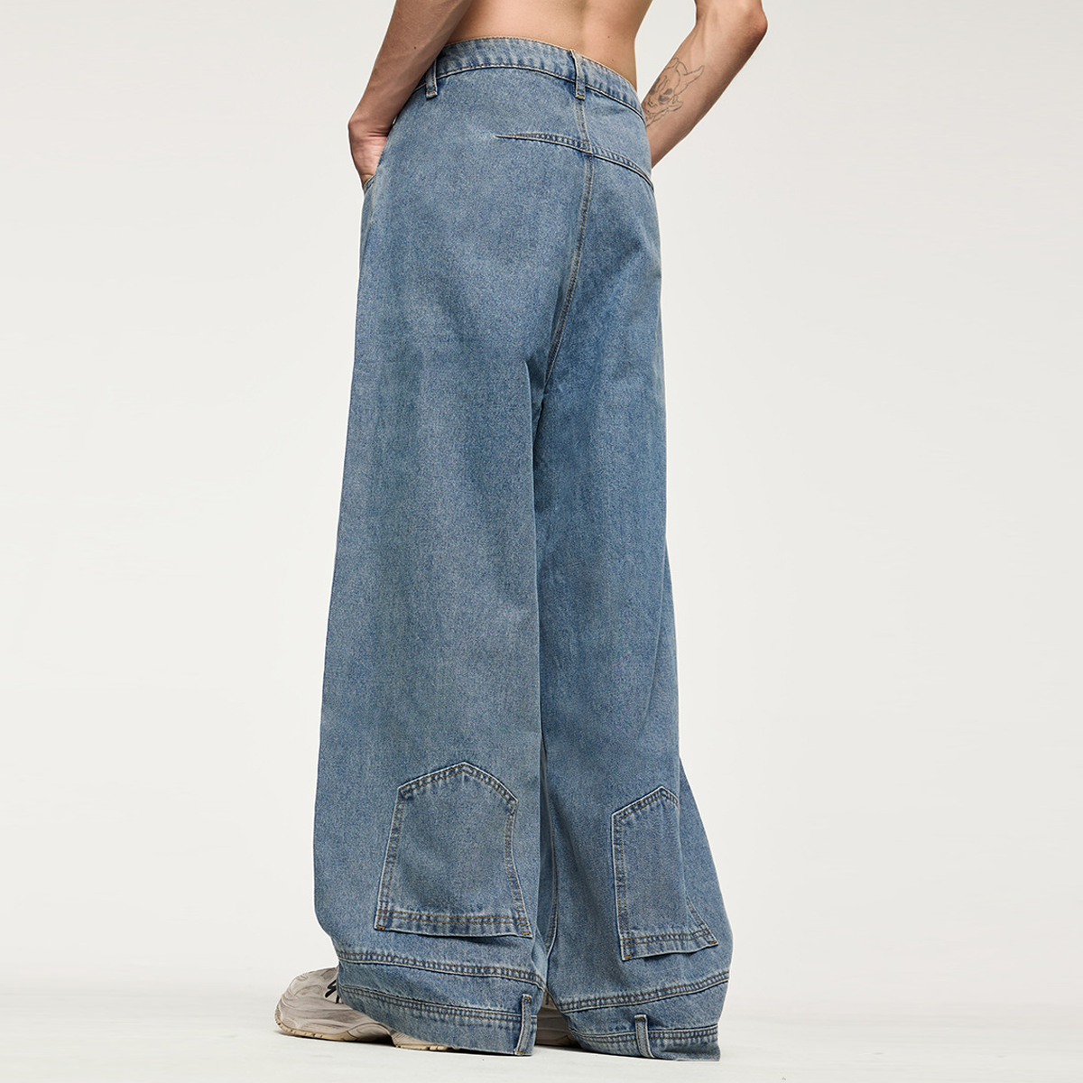 Psalms Angels Wide-leg Jeans
