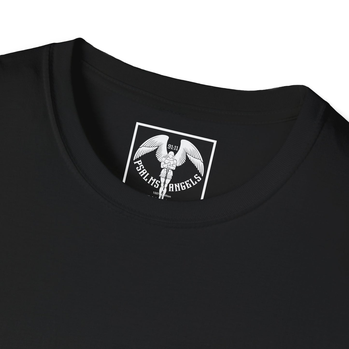 Psalms Angels "Dear Person Behind Me" Graphic Unisex Black Tee