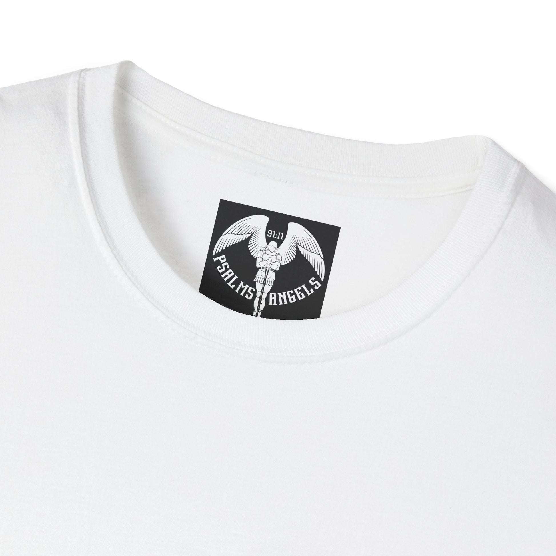 Psalms Angels "Soar Like An Eagle" Graphic Unisex White Tee Armour