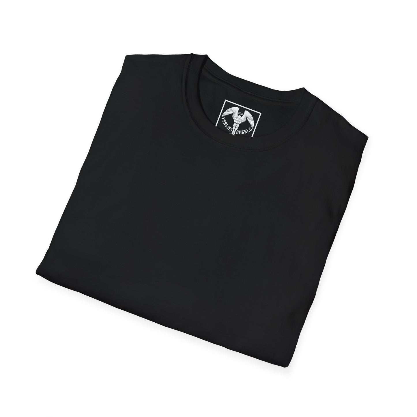 Psalms Angels "Dear Person Behind Me" Graphic Unisex Black Tee