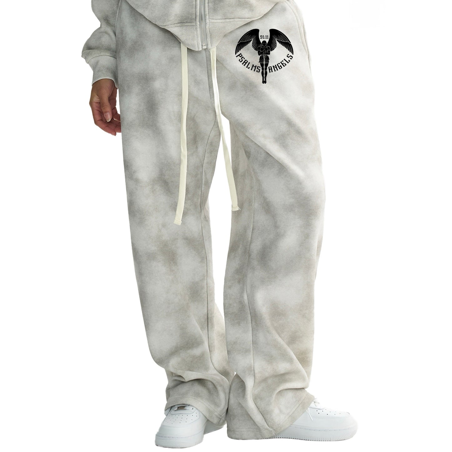 Retro Stonewashed Cotton 100% Christian Hoodie & Sweatpants Bargain Combo