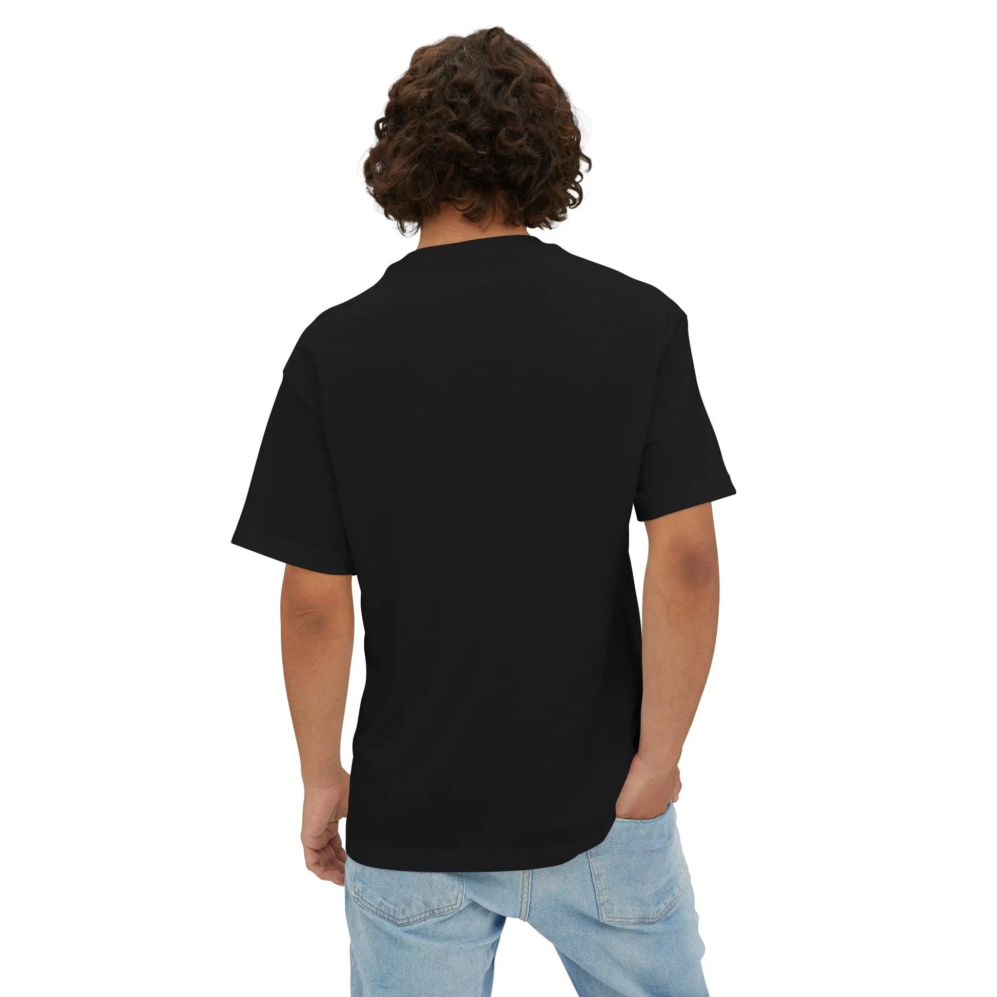 Psalms Angels Unisex Oversized Boxy Lux Teeshirt - Black Armour