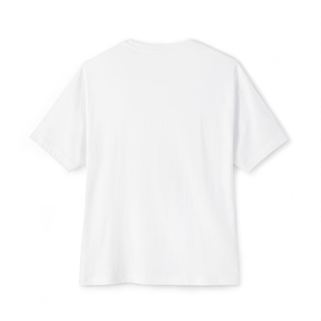 Be Reassured By Psalms Angels Unisex Oversized Boxy Lux Tee - White Armour