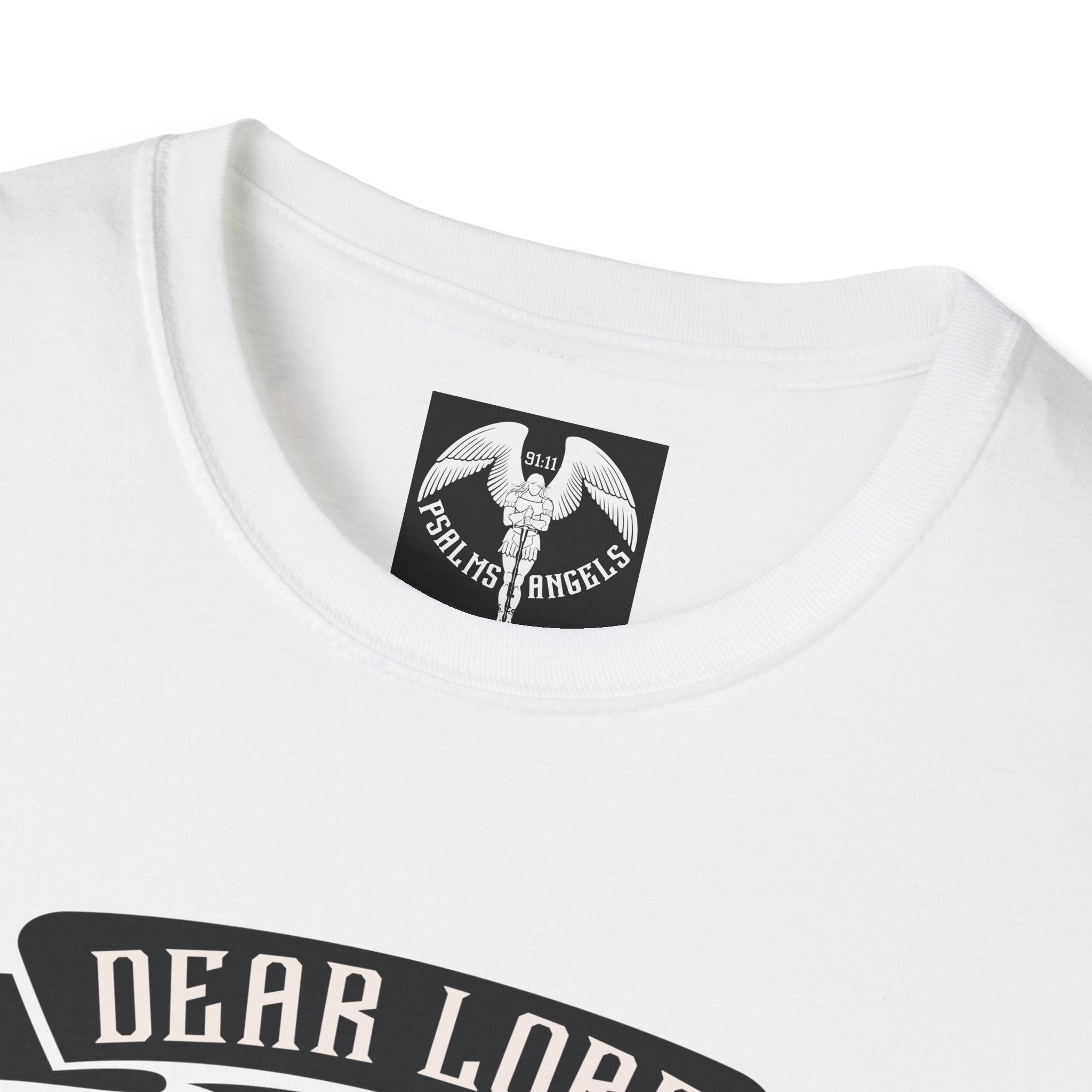 Psalms Angels "Lord I Have So Much To Thank You For" Graphic Unisex White Tee Armour