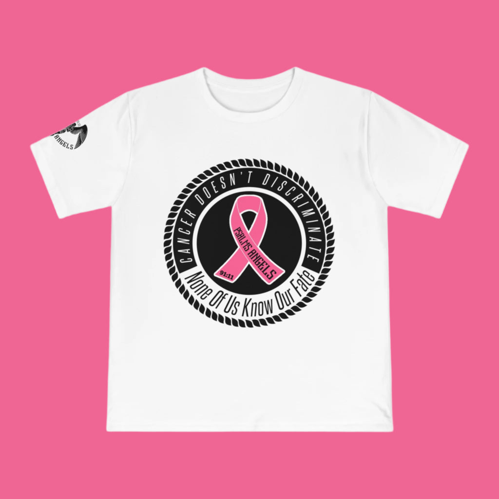 Psalms Angels Prostate Cancer Awareness Charitable Unisex Organic Cotton T-Shirt - Psalms-Angels.com