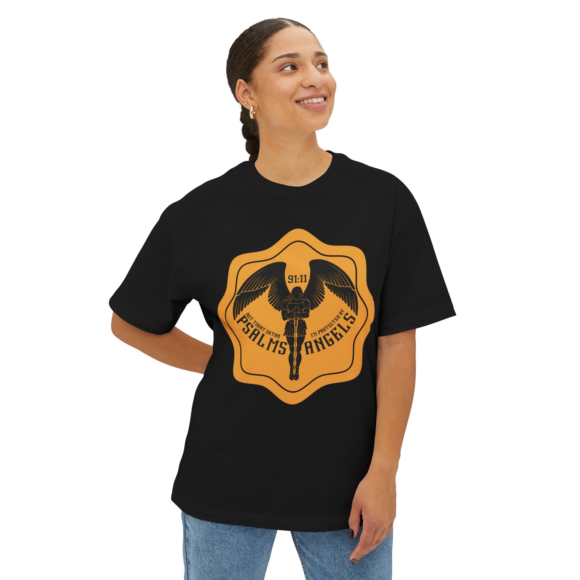 Psalm 91 Not today satan, I'm protected by Psalms Angels Teeshirt