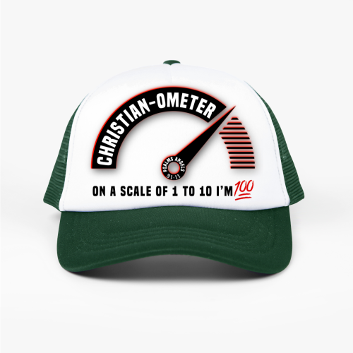 100% Christian Adjustable Fit Truckers Hat - Multiple Colours Plus1