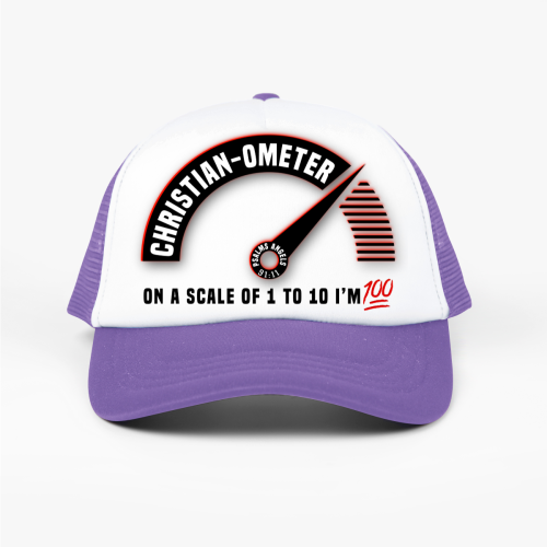 100% Christian Adjustable Fit Truckers Hat - Multiple Colours Plus1