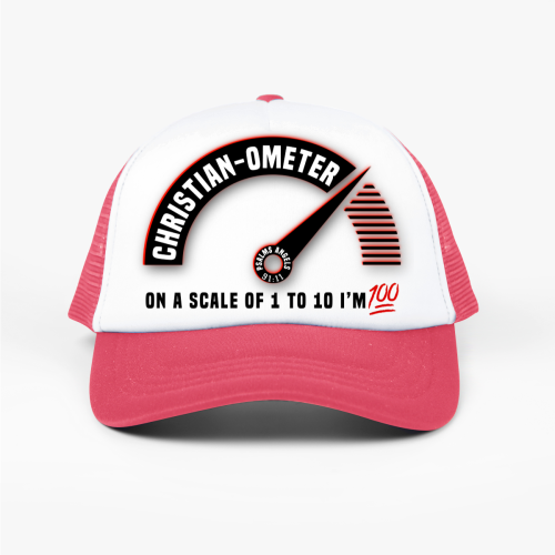100% Christian Adjustable Fit Truckers Hat - Multiple Colours Plus1