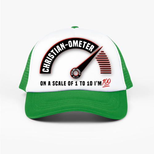 100% Christian Adjustable Fit Truckers Hat - Multiple Colours Plus1