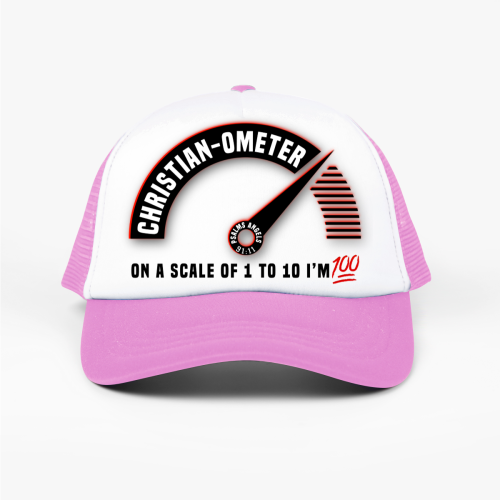 100% Christian Adjustable Fit Truckers Hat - Multiple Colours Plus1