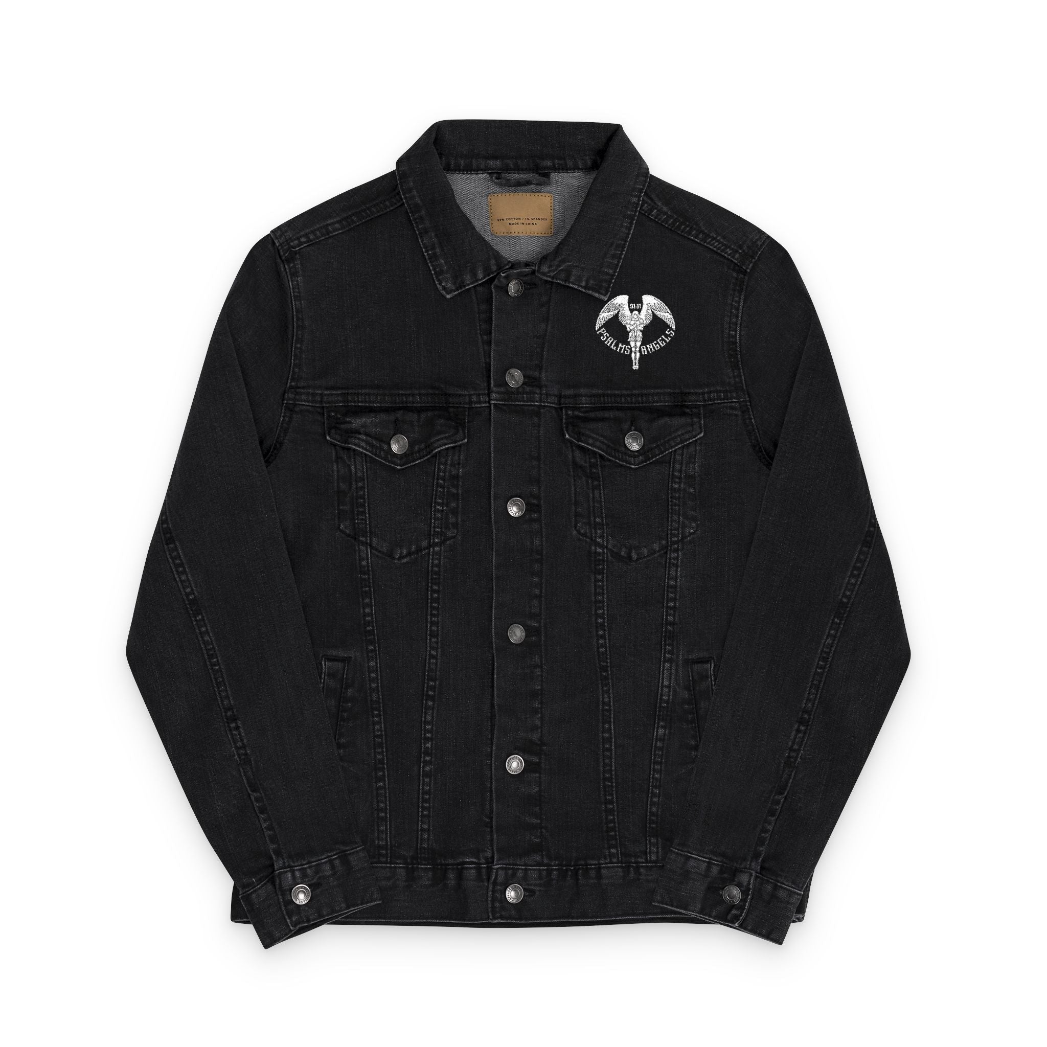 Psalms Angels Unisex Denim Jacket 