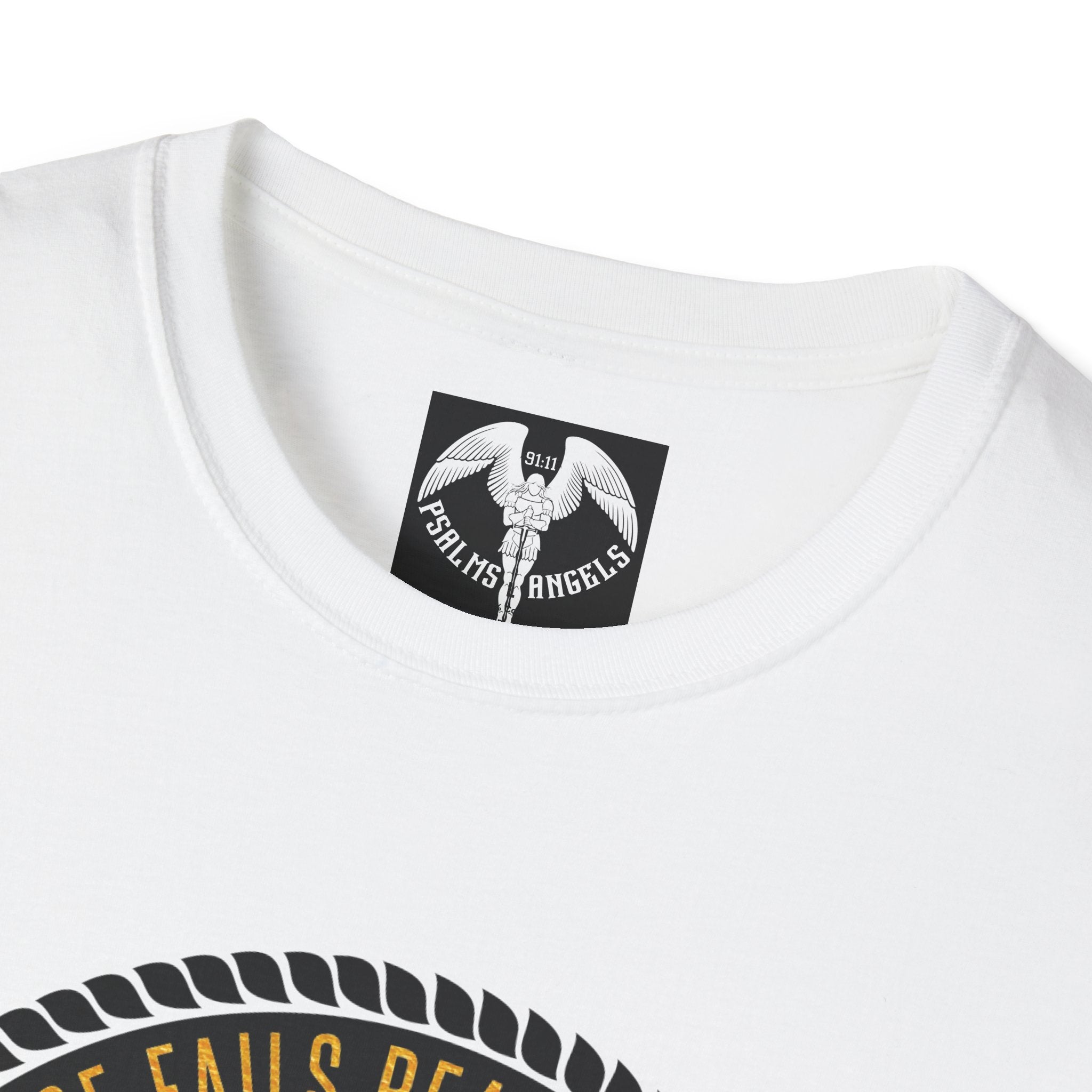 The Holy Bible "The Ultimate Source And Resource" Graphic Unisex White Tee - Psalms-Angels.com