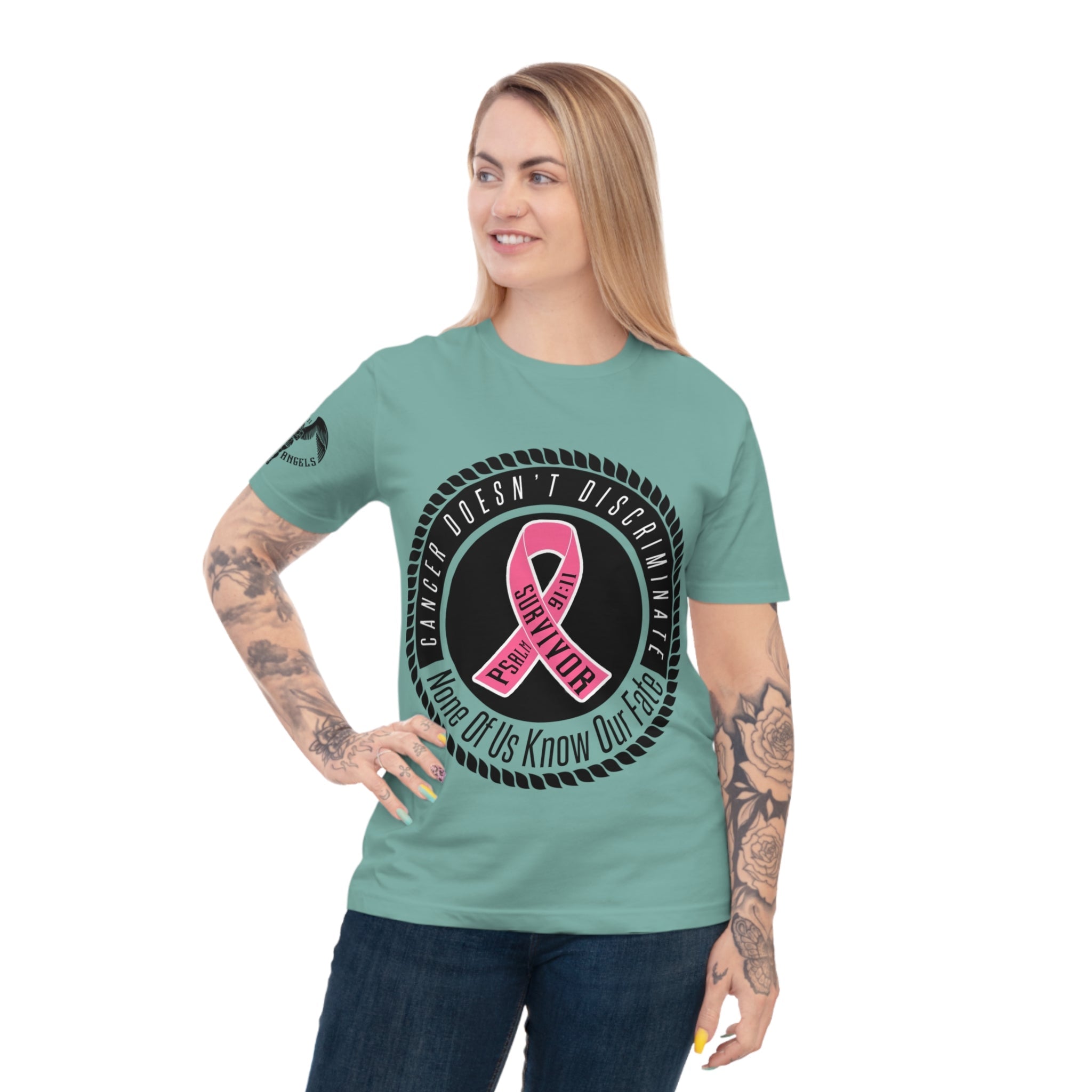 Awareness T-Shirt for Supporters, Cancer Awareness Tee, Gift for Survivors, Inspirational Quote Shirt, Unisex Charity Apparel