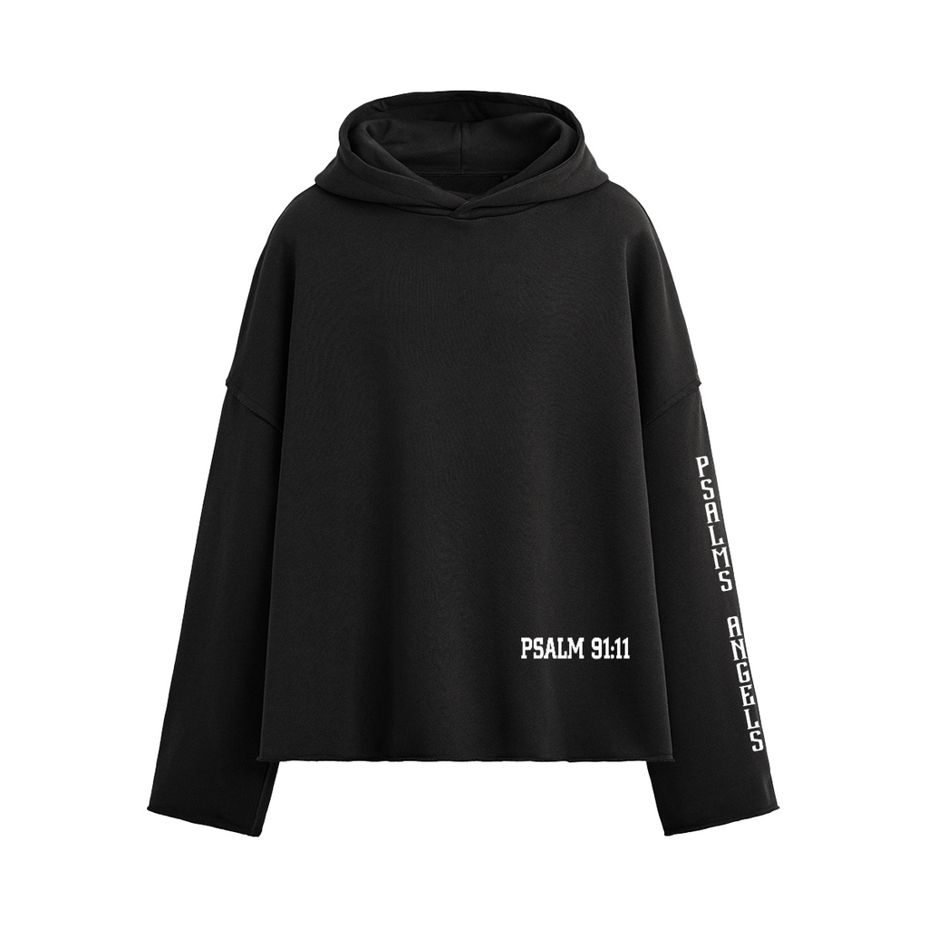 Psalm 91:11 Unisex Boxy 460GSM Heavyweight Hoodie