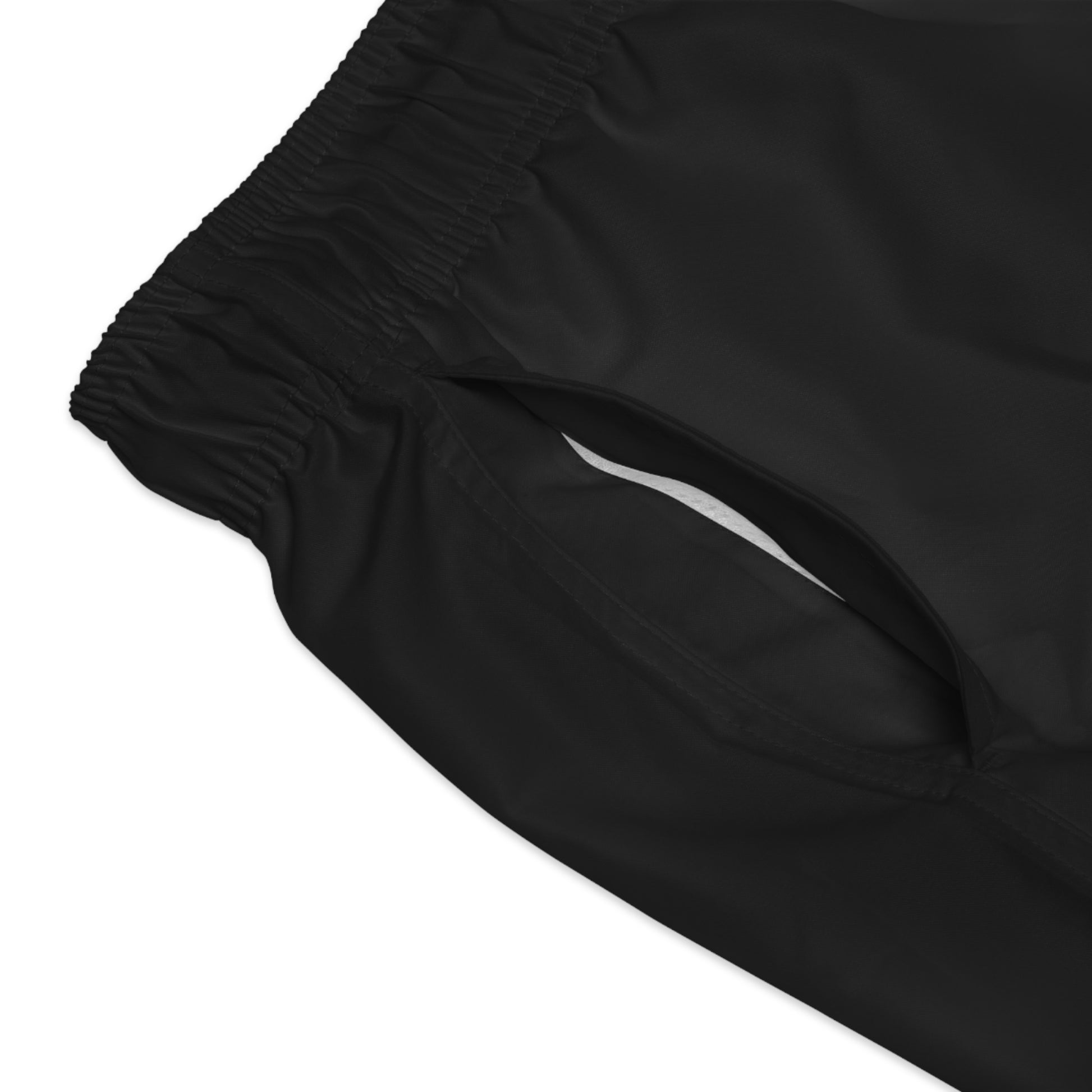 Stylish Psalms Angels Men’s Swim Trunks - Black