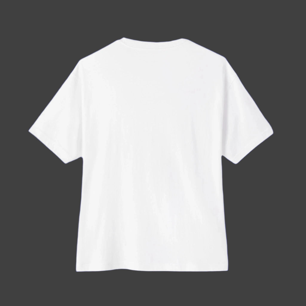 You Are Protected By Psalms Angels Unisex Oversized Boxy Lux Tee - White Printify