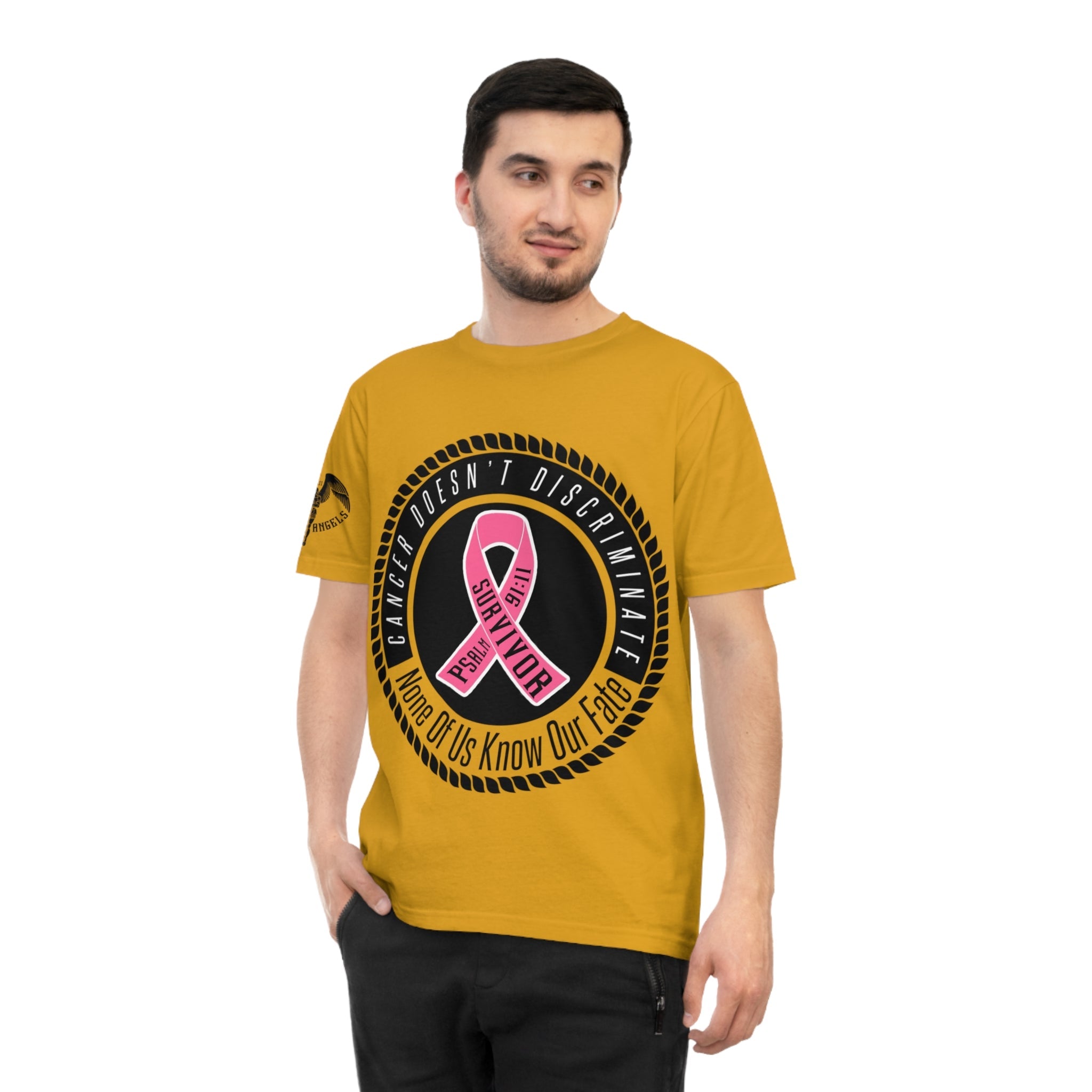 Awareness T-Shirt for Supporters, Cancer Awareness Tee, Gift for Survivors, Inspirational Quote Shirt, Unisex Charity Apparel