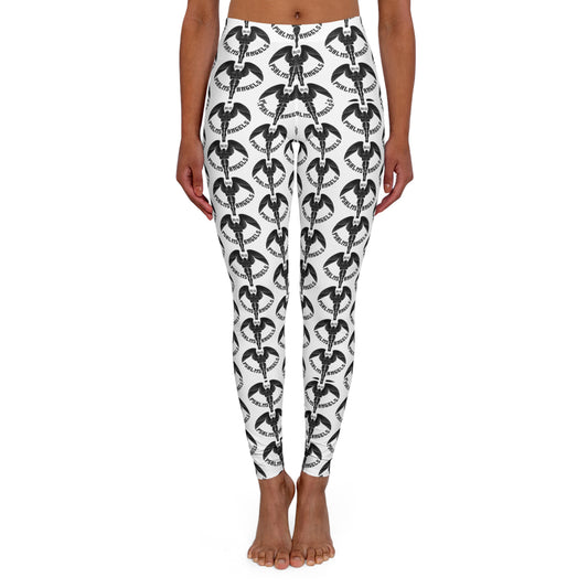 Psalms Angels Logo Women's Casual Spandex Leggings