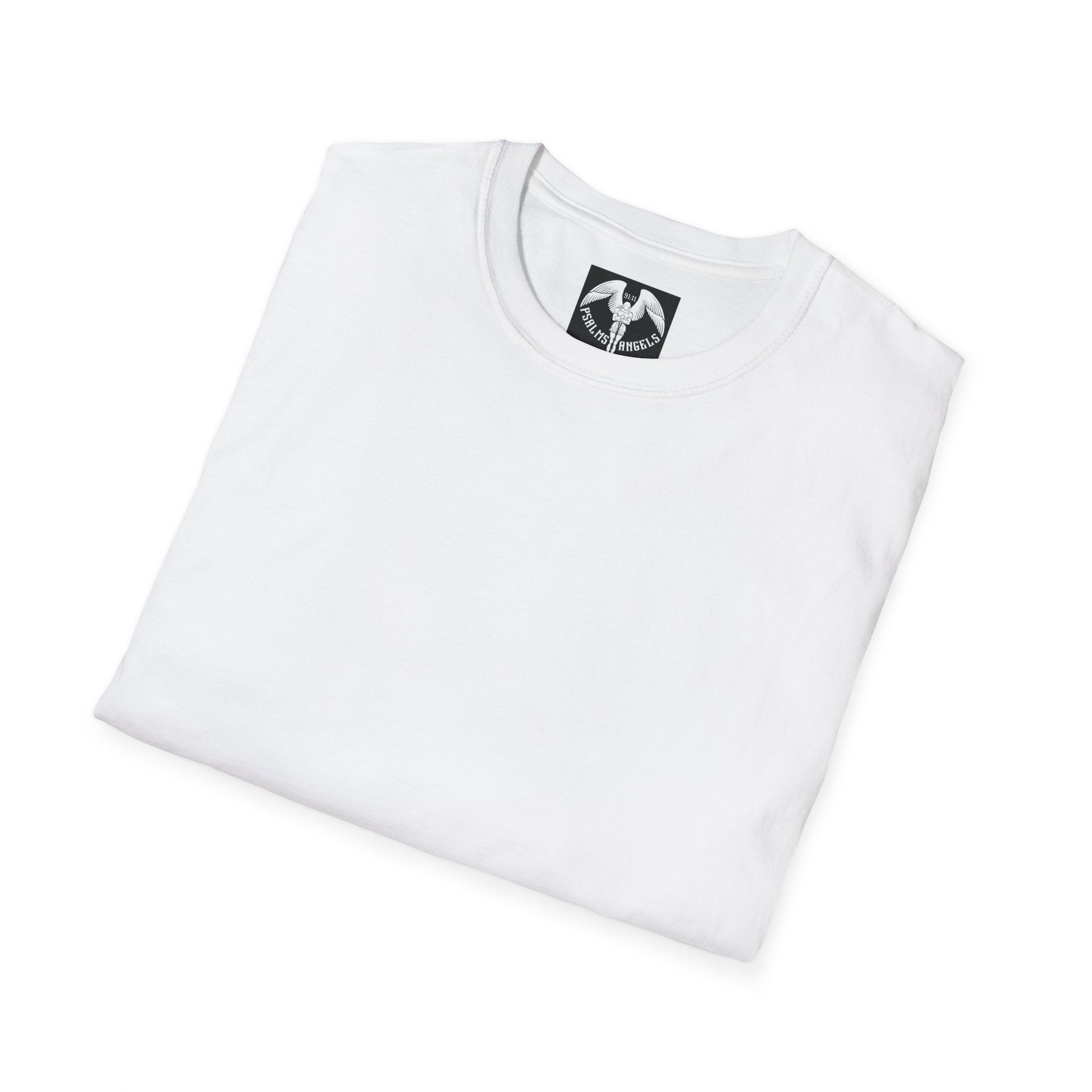 Psalms Angels "Soar Like An Eagle" Graphic Unisex White Tee Armour