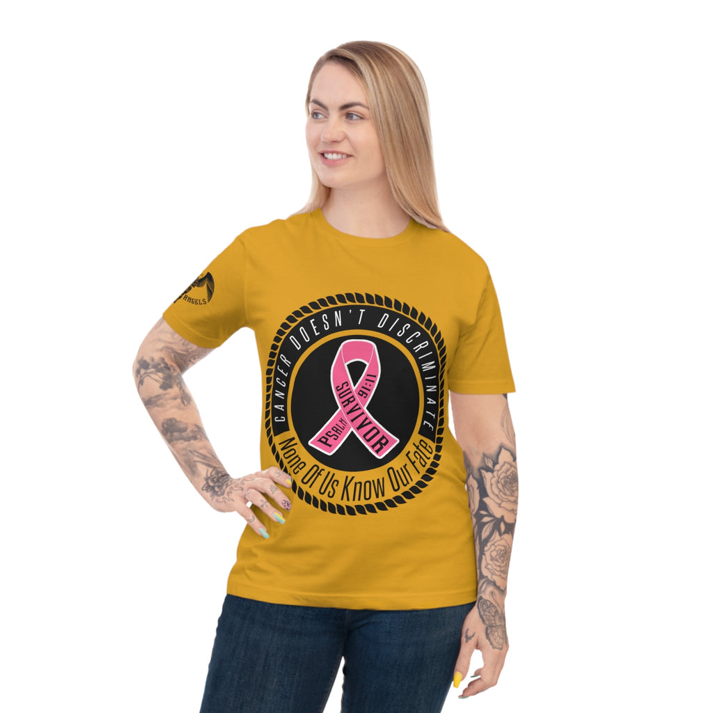 Awareness T-Shirt for Supporters, Cancer Awareness Tee, Gift for Survivors, Inspirational Quote Shirt, Unisex Charity Apparel