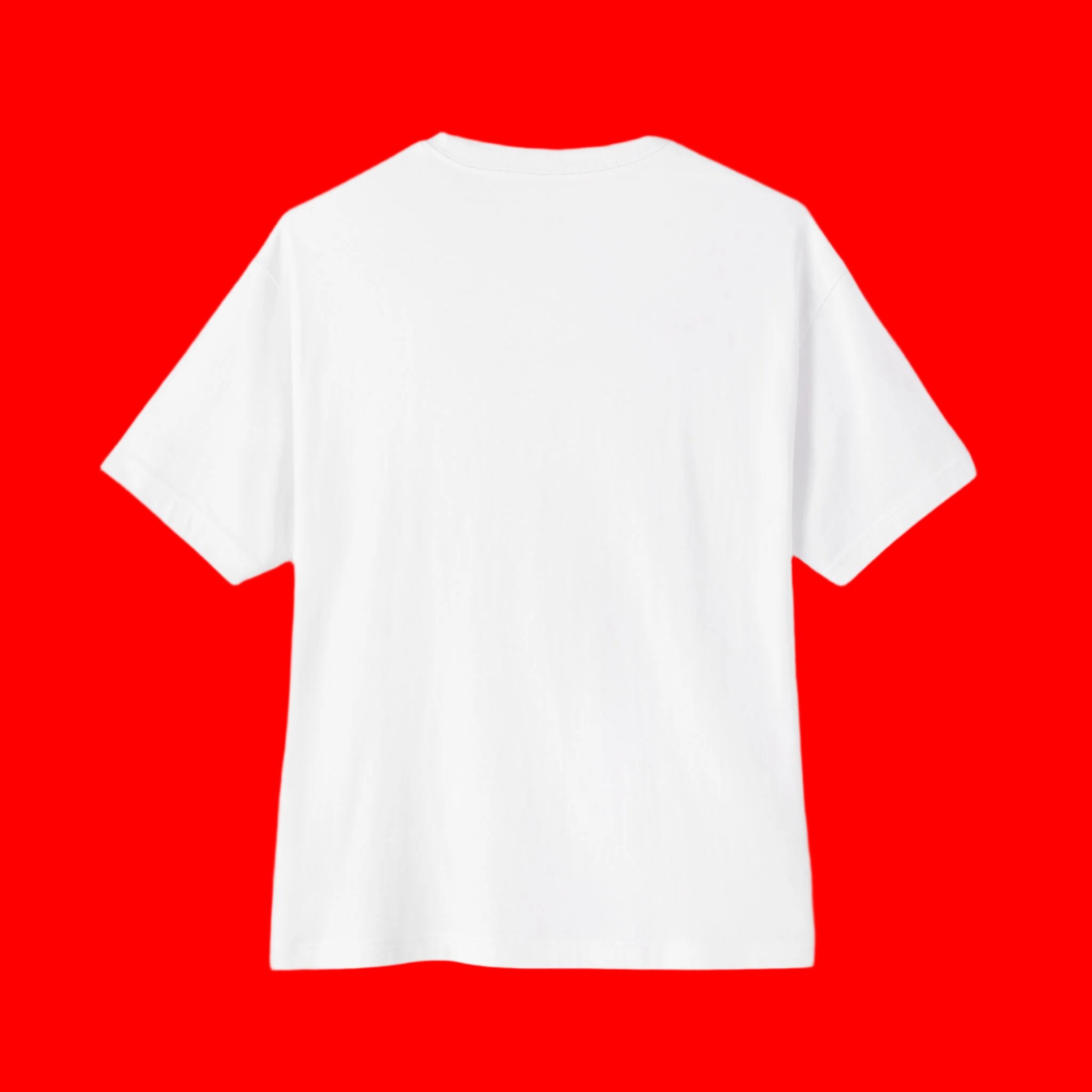 Faith Over Fear By Psalms Angels Unisex Oversized Boxy Lux Tee - White Armour