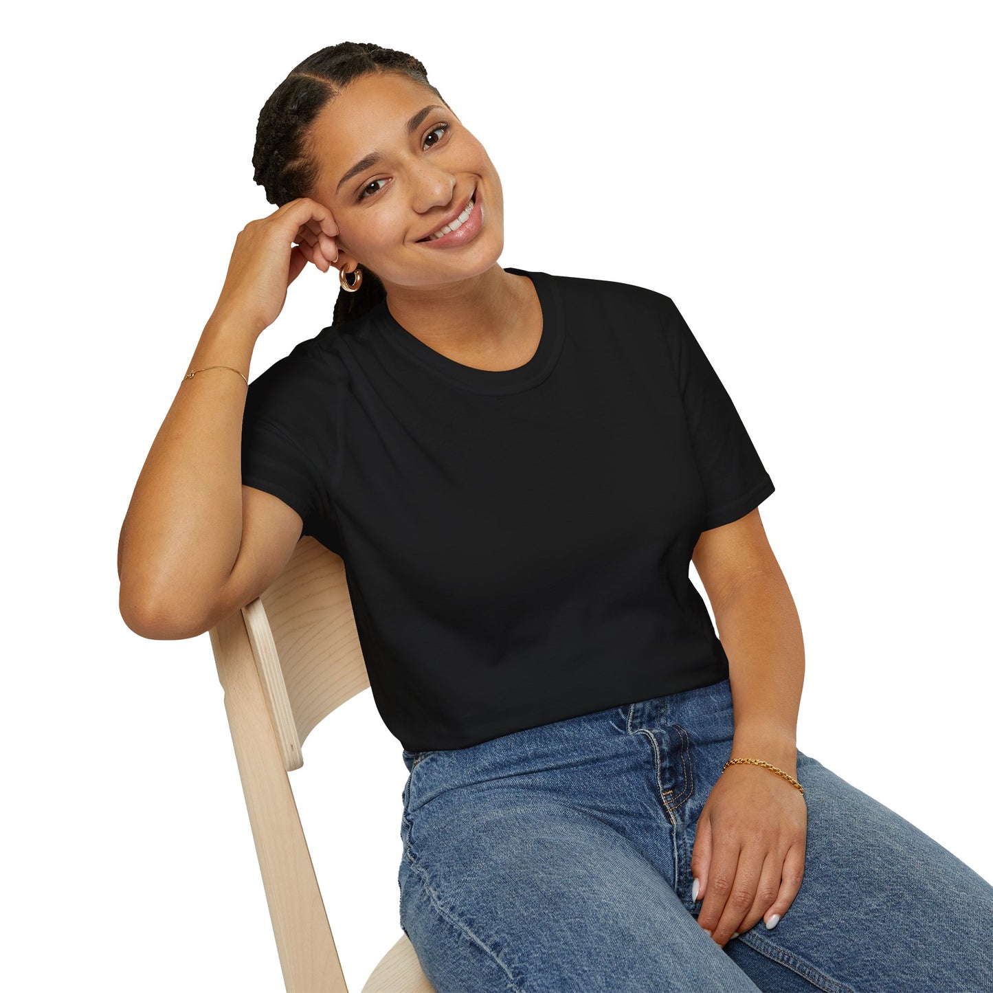 Psalms Angels "Dear Person Behind Me" Graphic Unisex Black Tee