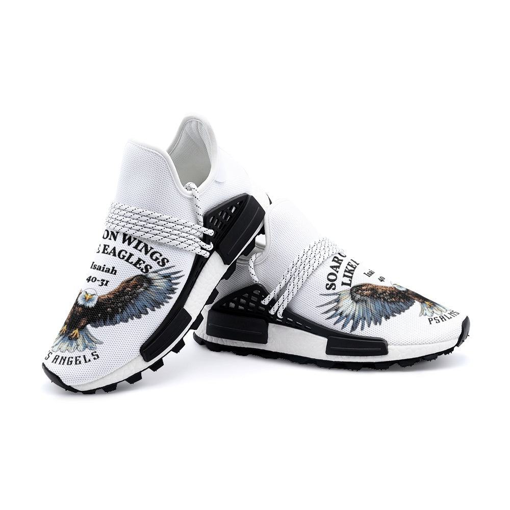 Soar Like An Eagle Unisex Lightweight Sneaker Printy6