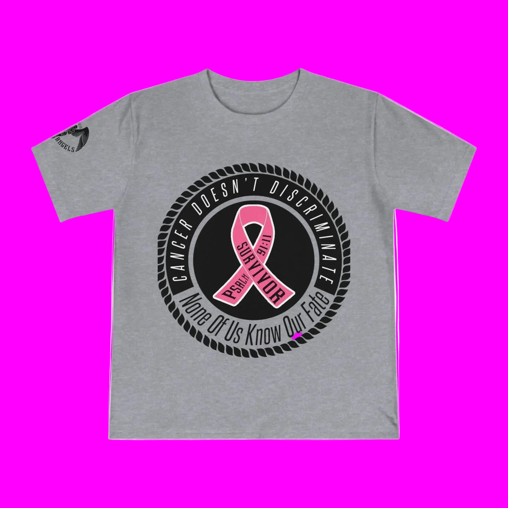 Awareness T-Shirt for Supporters, Cancer Survivor Tee, Gift for Survivors, Inspirational Quote Shirt, Unisex Charity Apparel 