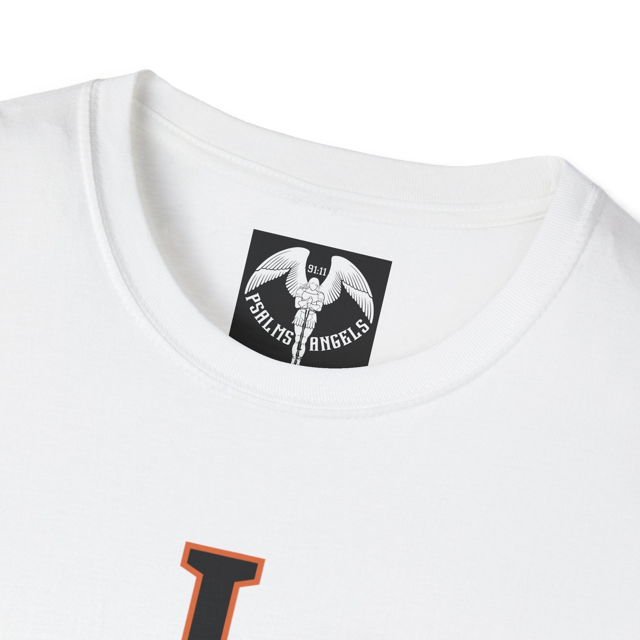 Psalms Angels "God Is Love" Graphic Unisex White Tee Armour