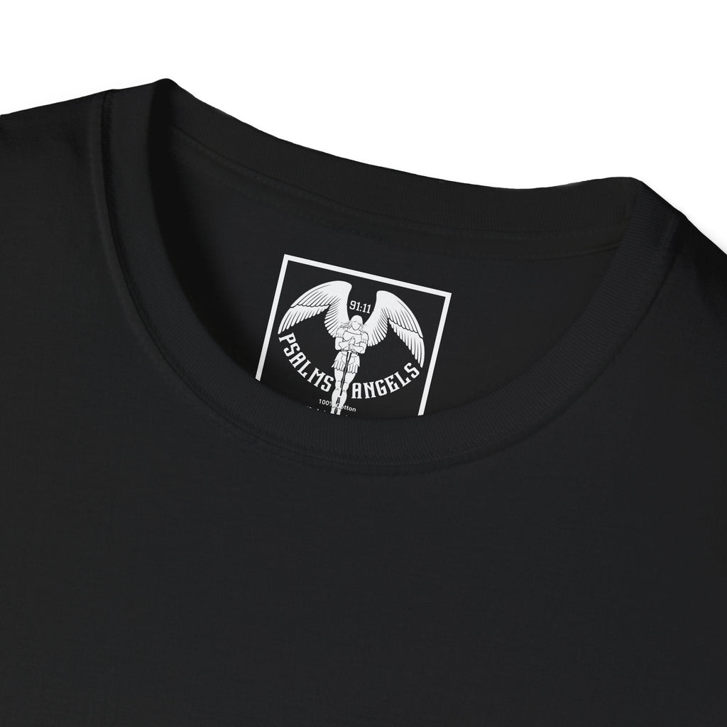 Psalms Angels "Dear Person Behind Me" Graphic Unisex Black Tee Amour