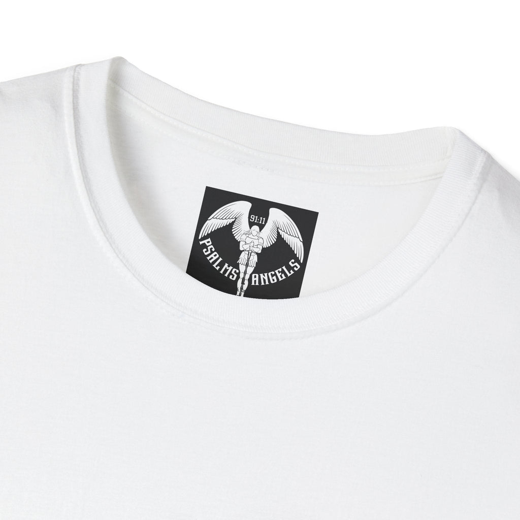 Psalms Angels "Soar Like An Eagle" Graphic Unisex White Tee Armour