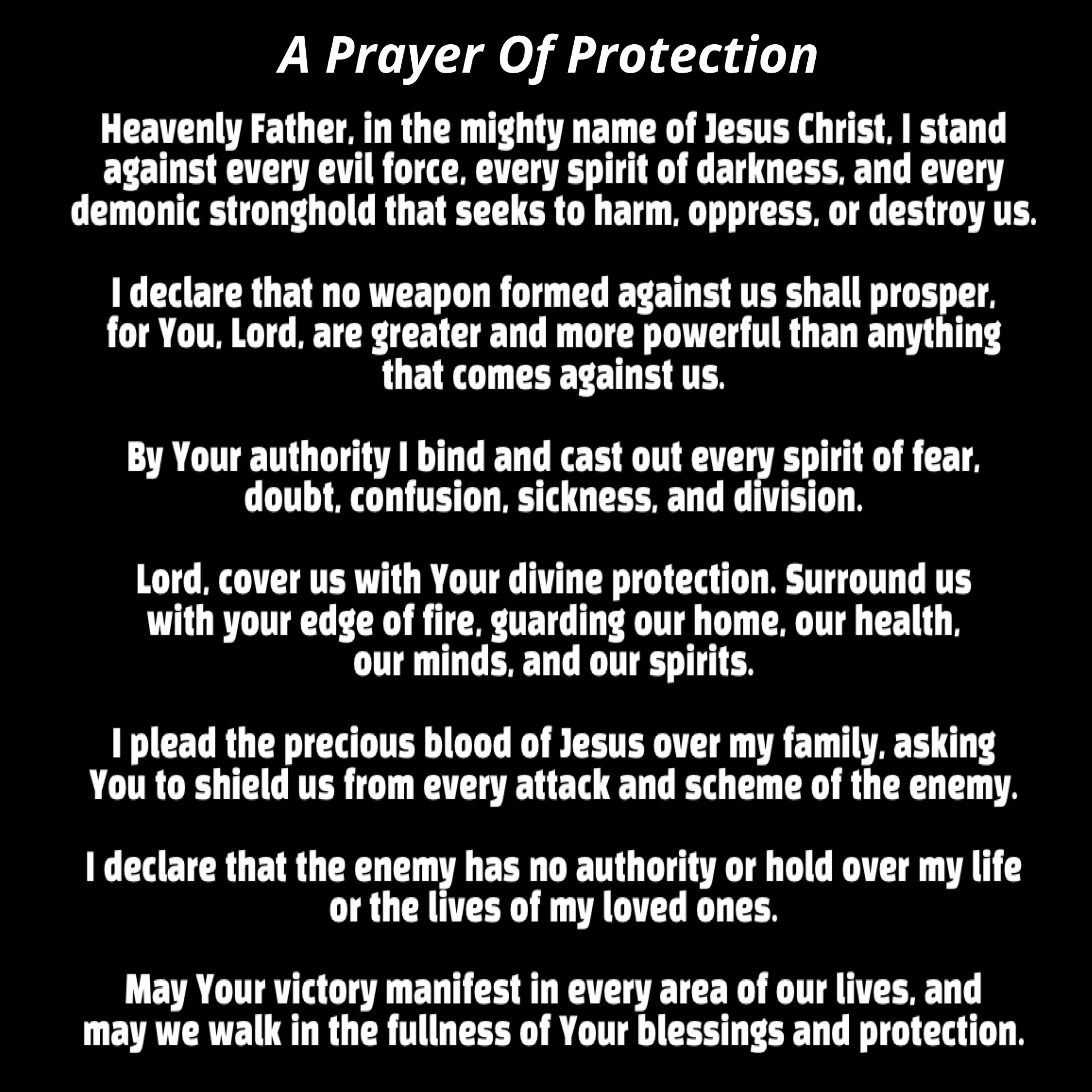Prayer Of Protection 9oz Scented Soy Candle Psalms-Angels.com