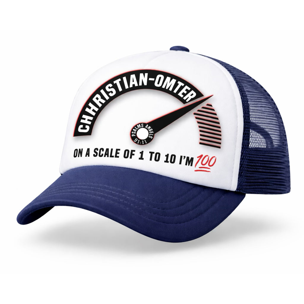 100% Christian Adjustable Fit Truckers Hat - Multiple Colours
