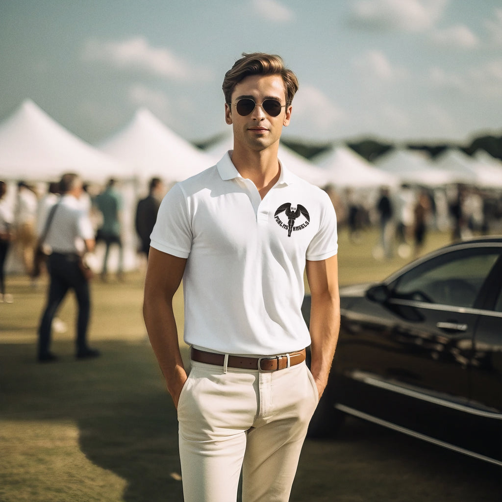 Psalms Angels Premium Pique Polo Shirt