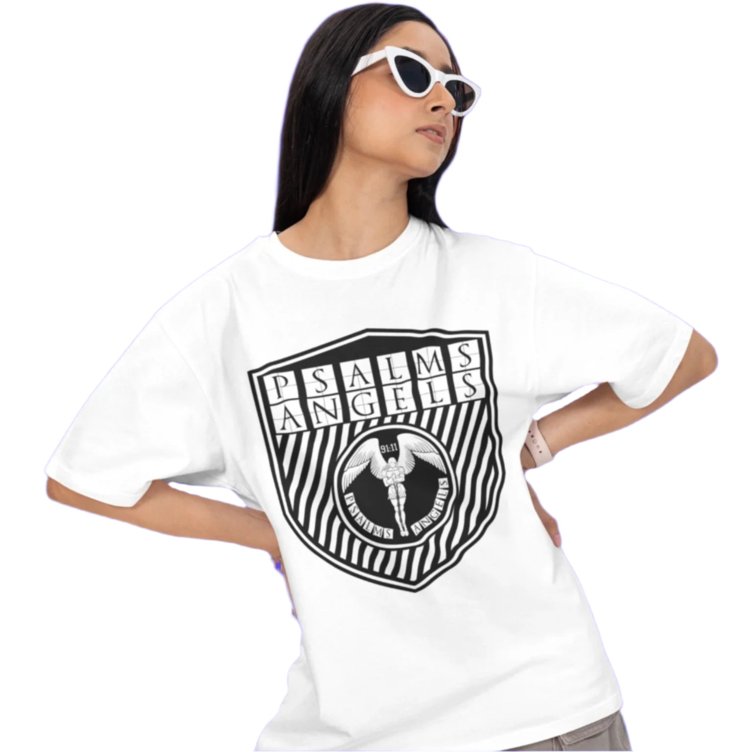Psalms Angels Crest Teeshirt