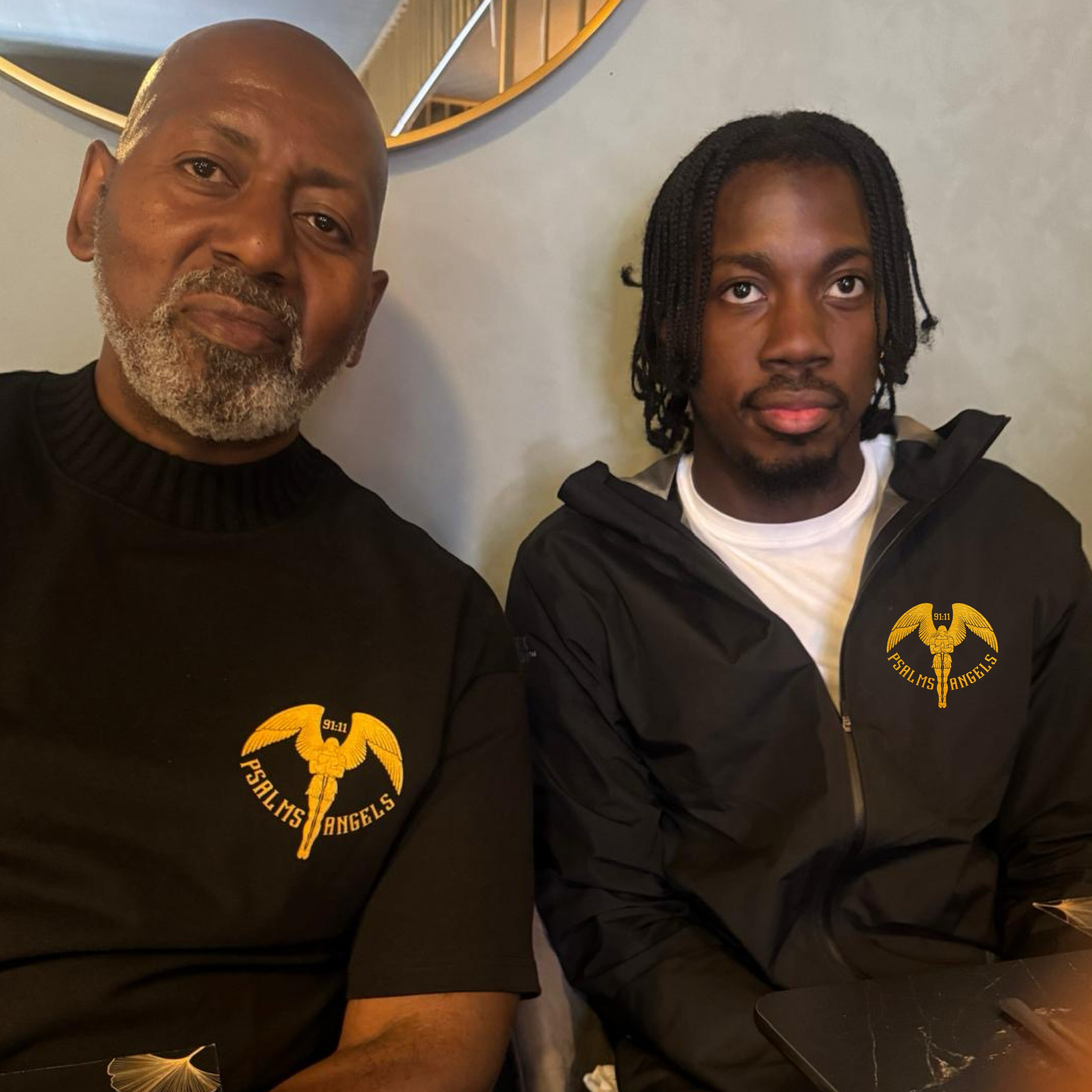 Spiritual Essentials Unisex Heavyweight Knitted Round Neck T-Shirt - Black or Grey ODMPOD