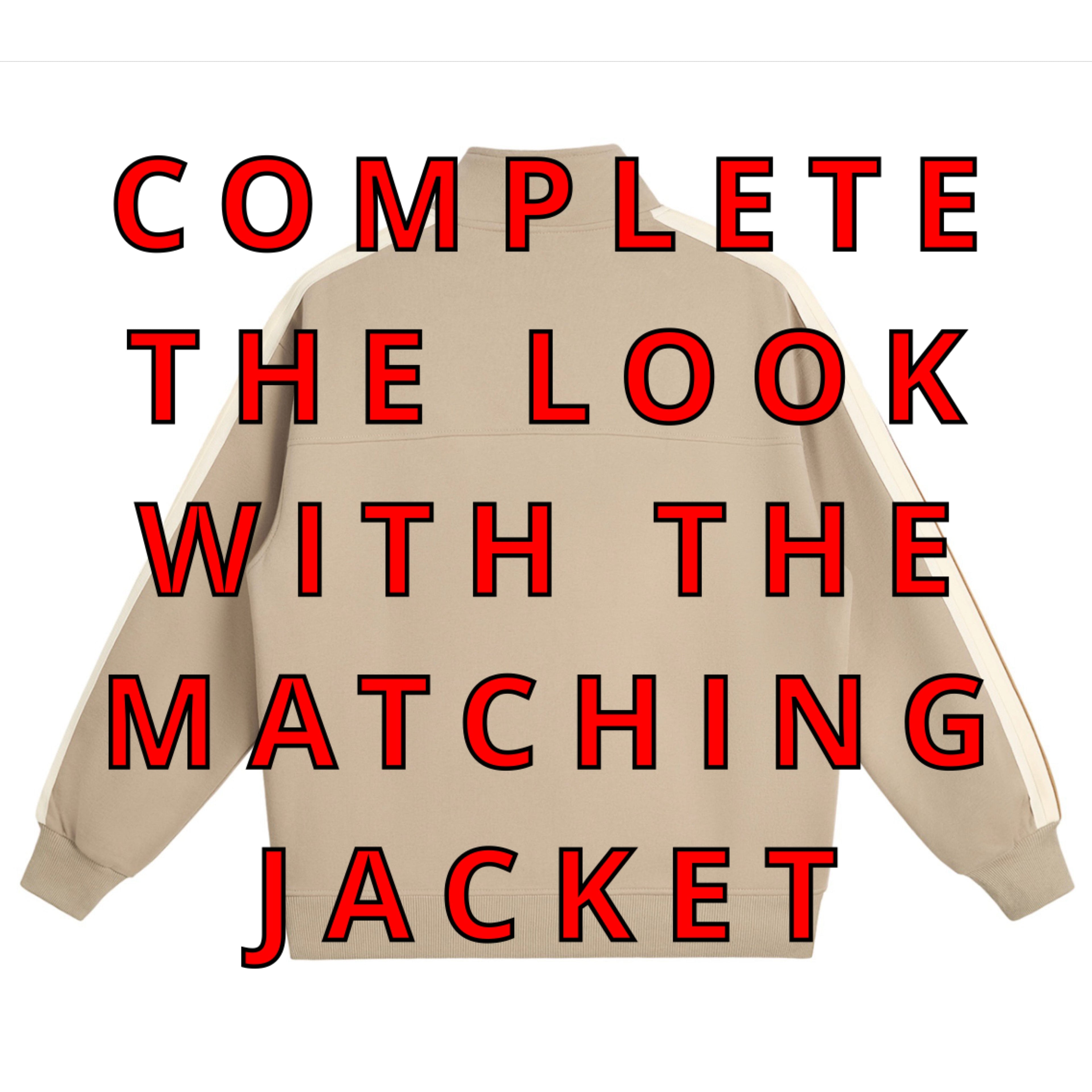 Contrast Side-Stripe Straight-Leg  Pants ODMPOD