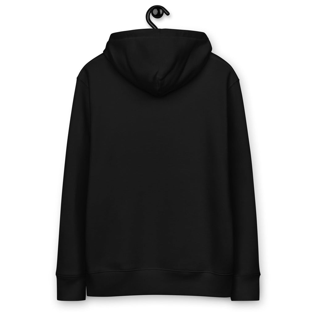 Psalms Angels Unisex Premium Heavyweight 100% Organic Cotton Hoodie - Black Psalms 91.11