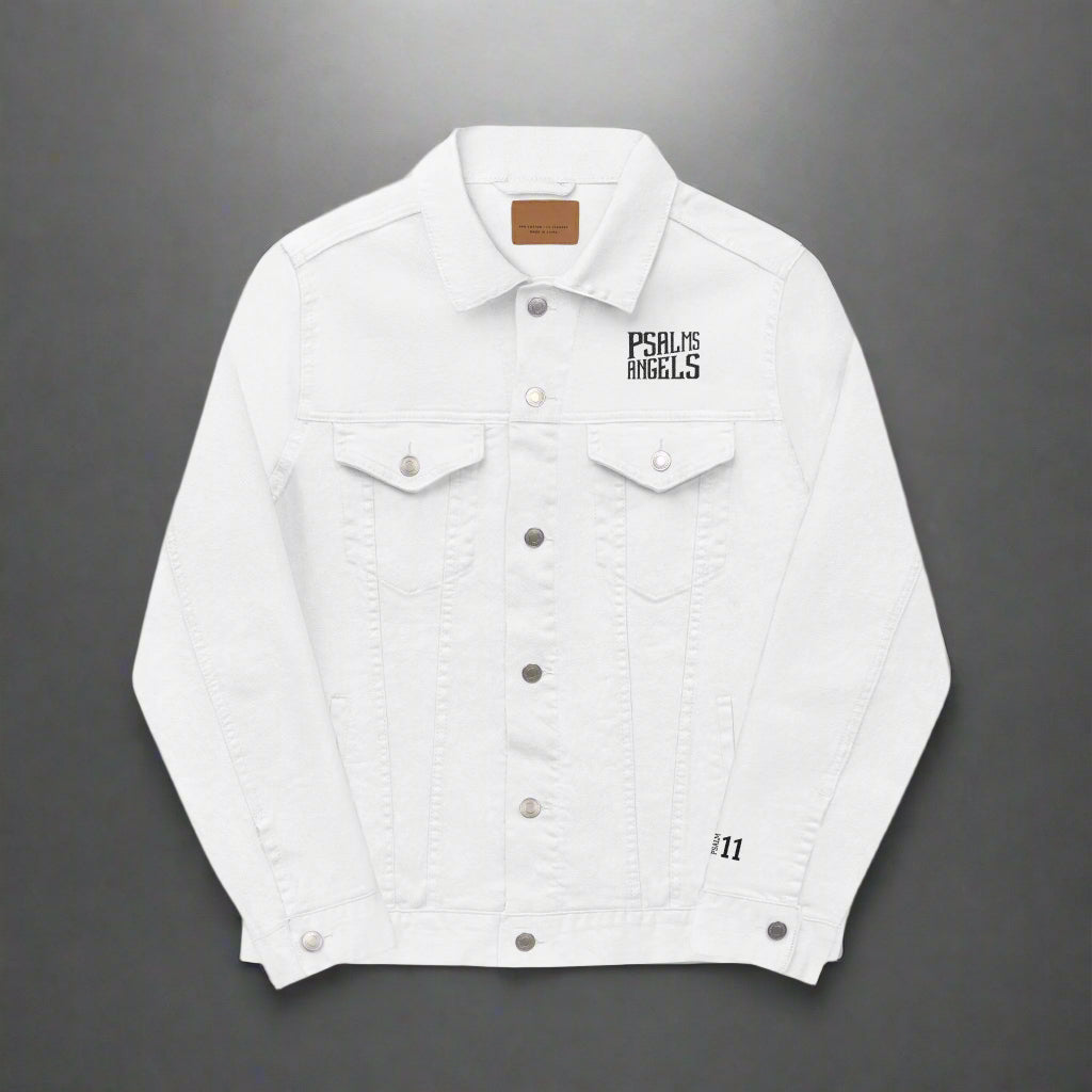 Psalms Angels Unisex Denim Jacket 