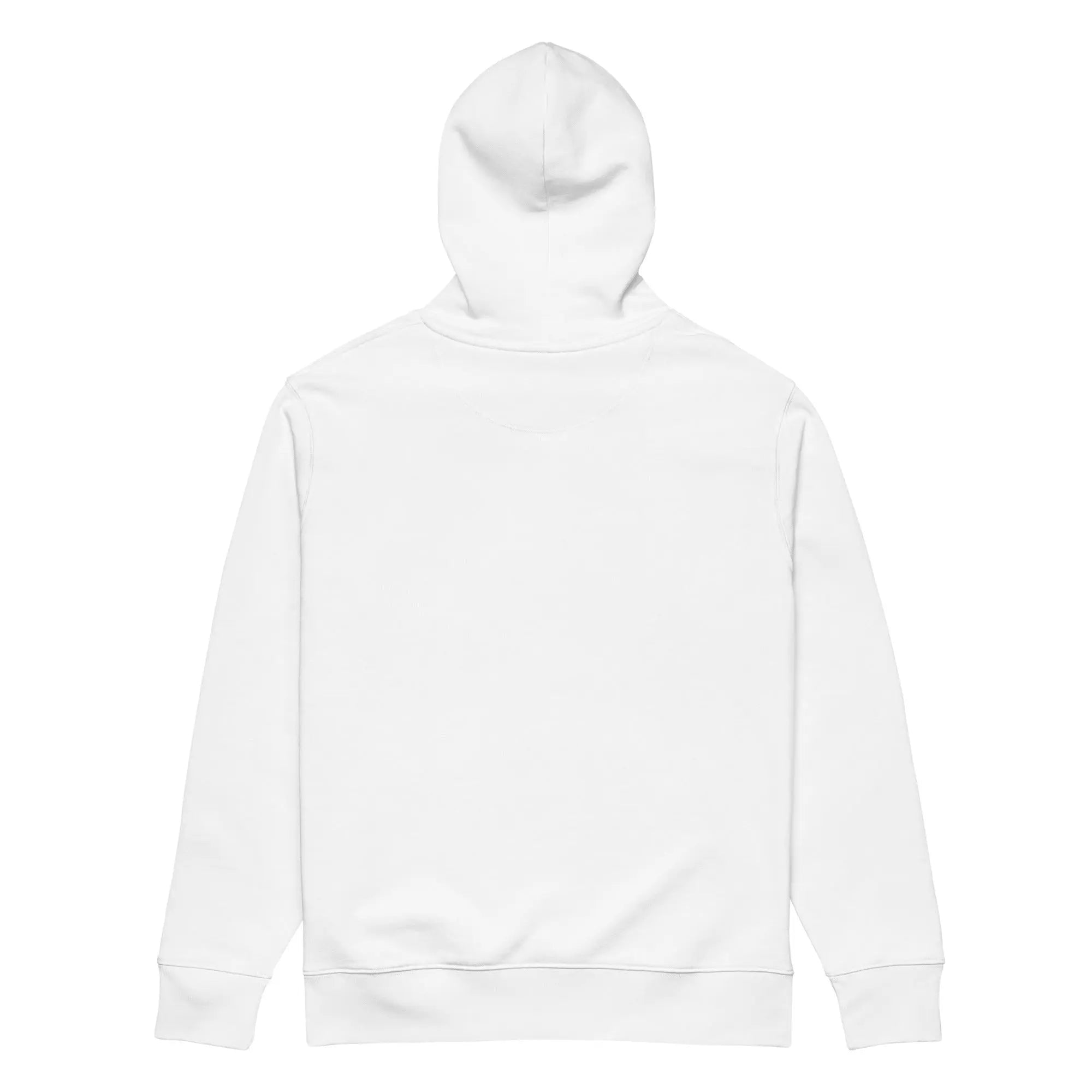 Psalms Angels Unisex Premium Heavyweight 100% Organic Cotton Hoodie - White Psalms 91.11