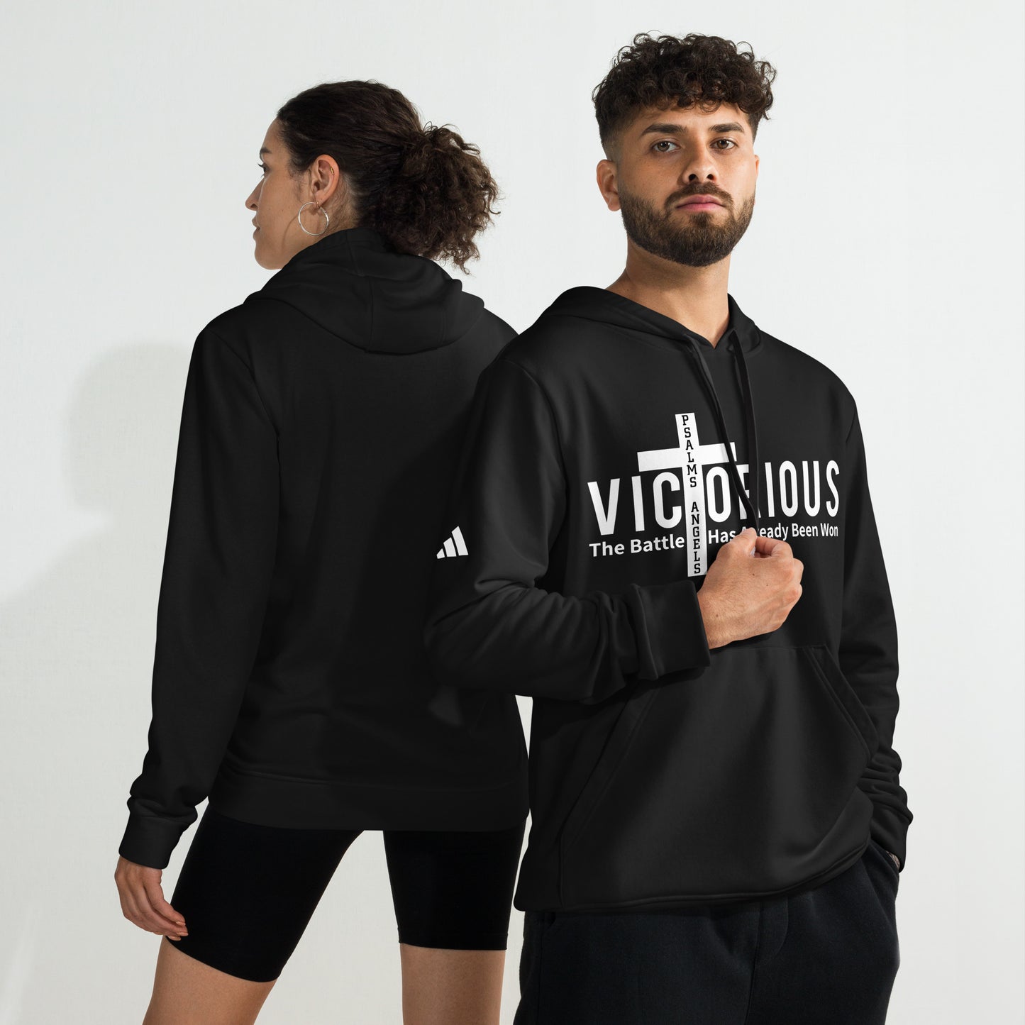 Adidas Victorious Co-Branded Psalms Angels Fleece Hoodie