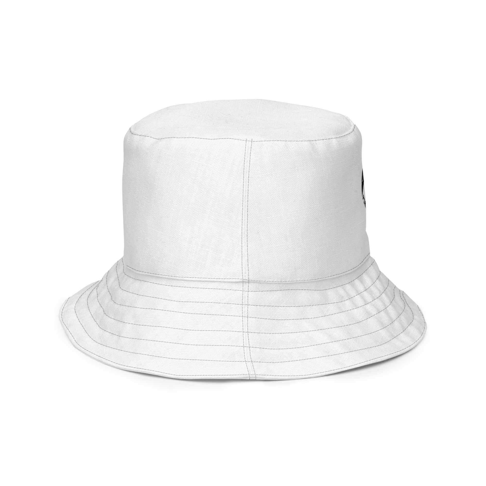 Psalms Angels Reversible Bucket Hat - Black & White Psalms 91.11