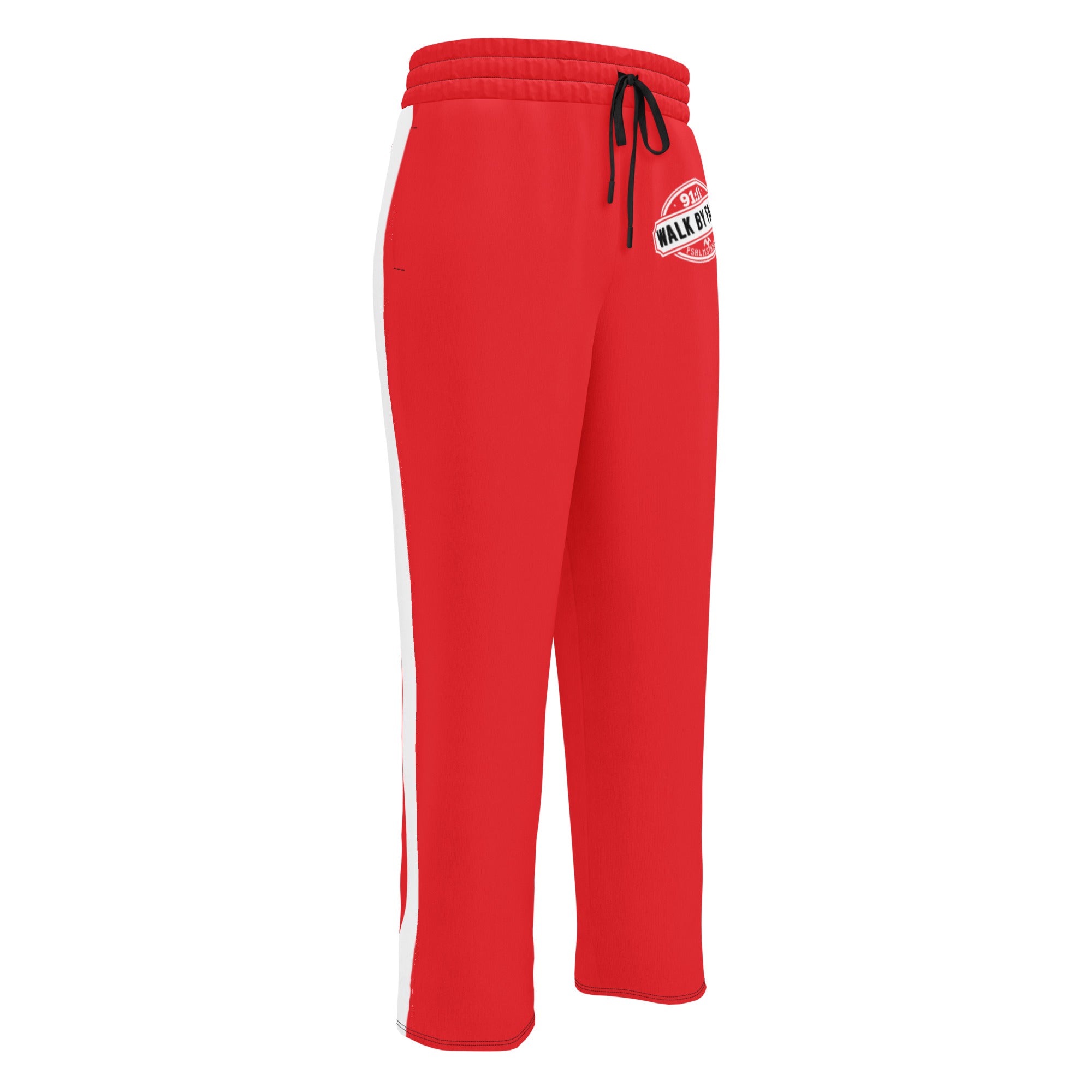 Psalms Angels Vegan Friendly Walk With Faith Wide-Leg Joggers Psalms 91.11