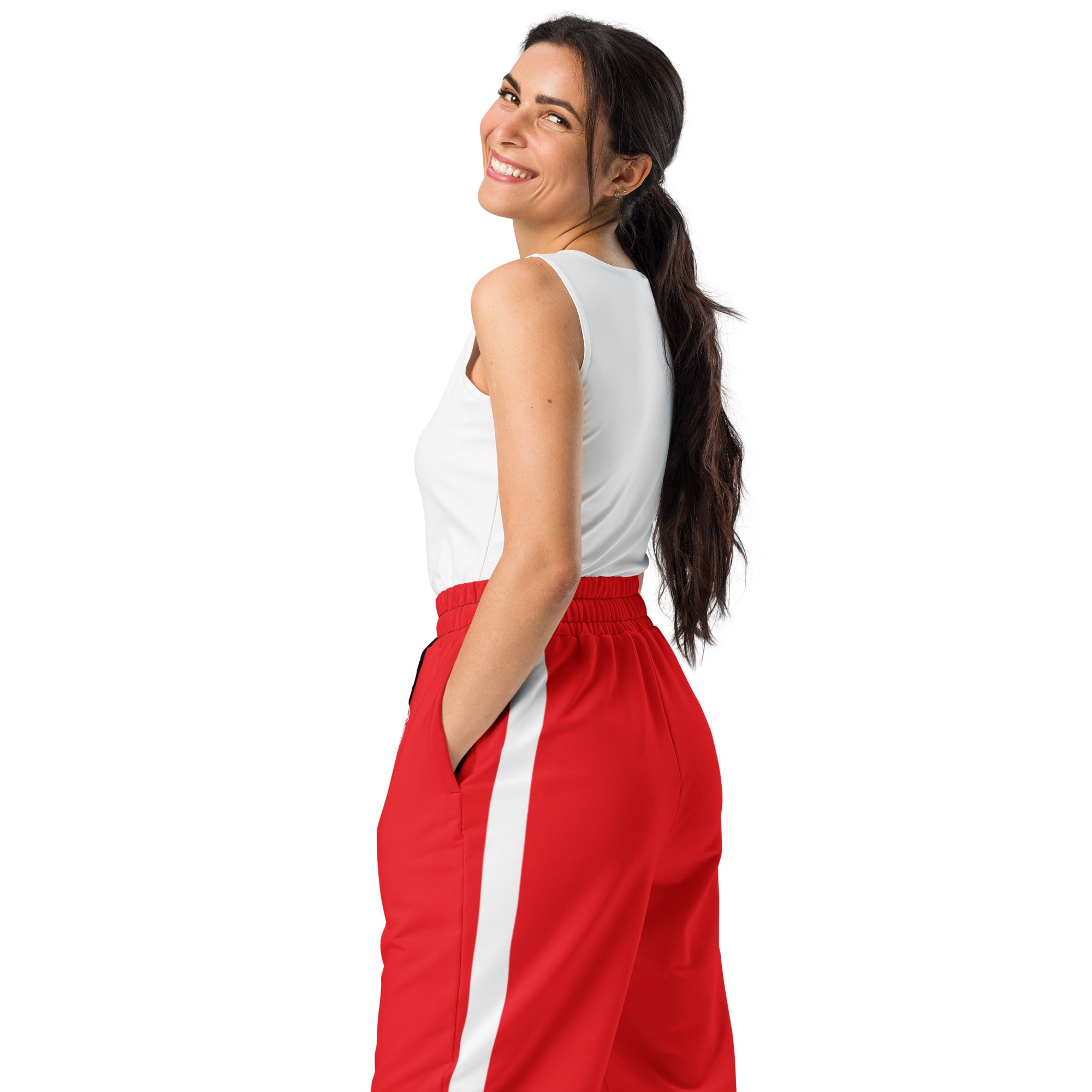 Psalms Angels Vegan Friendly Walk With Faith Wide-Leg Joggers Psalms 91.11