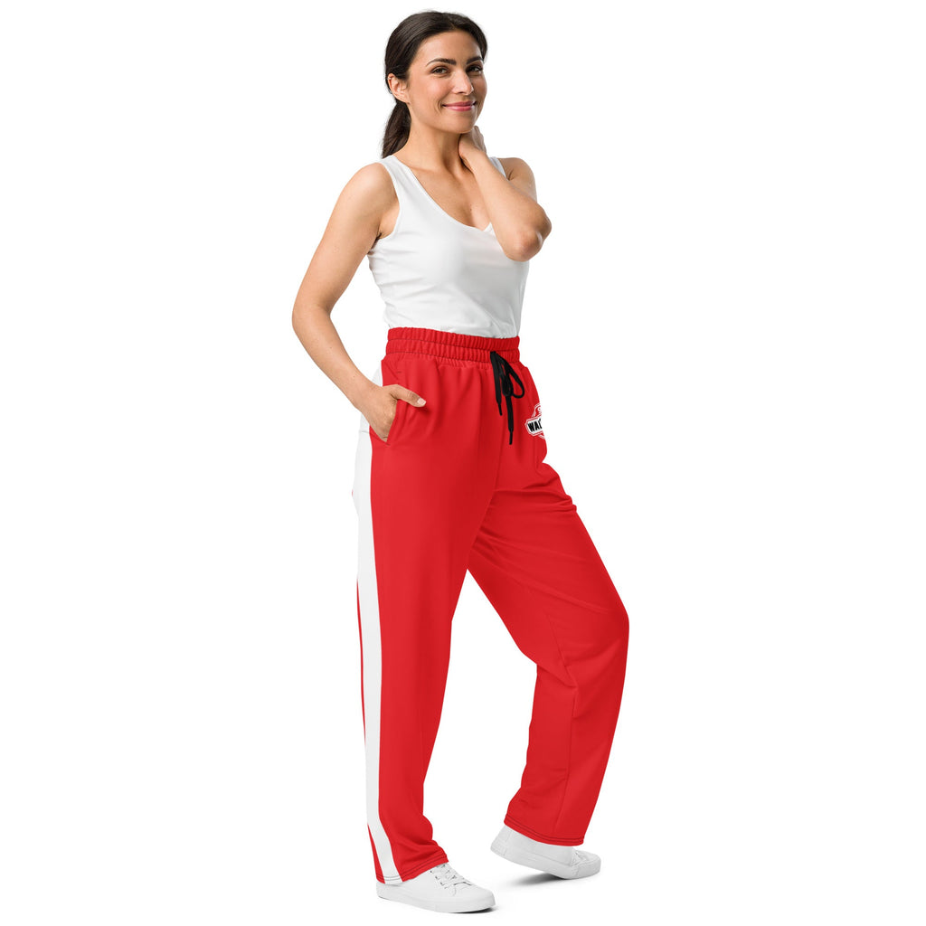Psalms Angels Vegan Friendly Walk With Faith Wide-Leg Joggers Psalms 91.11