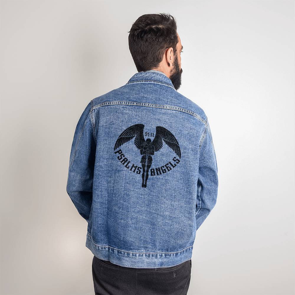 Psalms Angels Unisex Denim Jacket