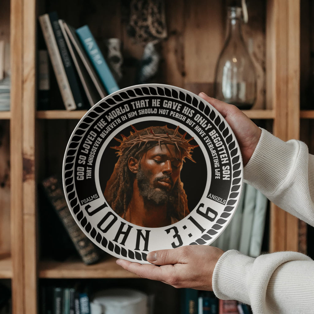 God So Loved The World That He Gave His Only Begotten Son 10" Decorative  Plate ShineOn Fulfillment